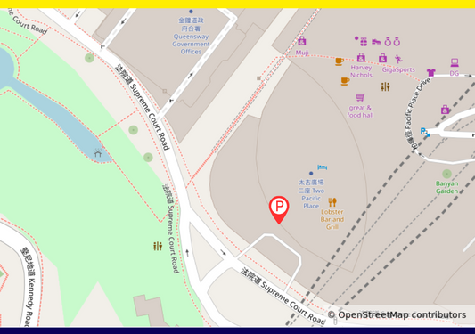 【中西區】港島香格里拉大酒店停車場