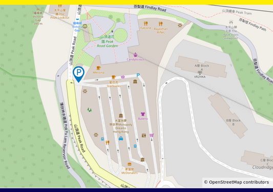 【中西區】山頂廣場停車場