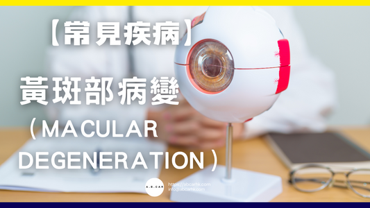 【常見疾病】黃斑部病變(Macular Degeneration)