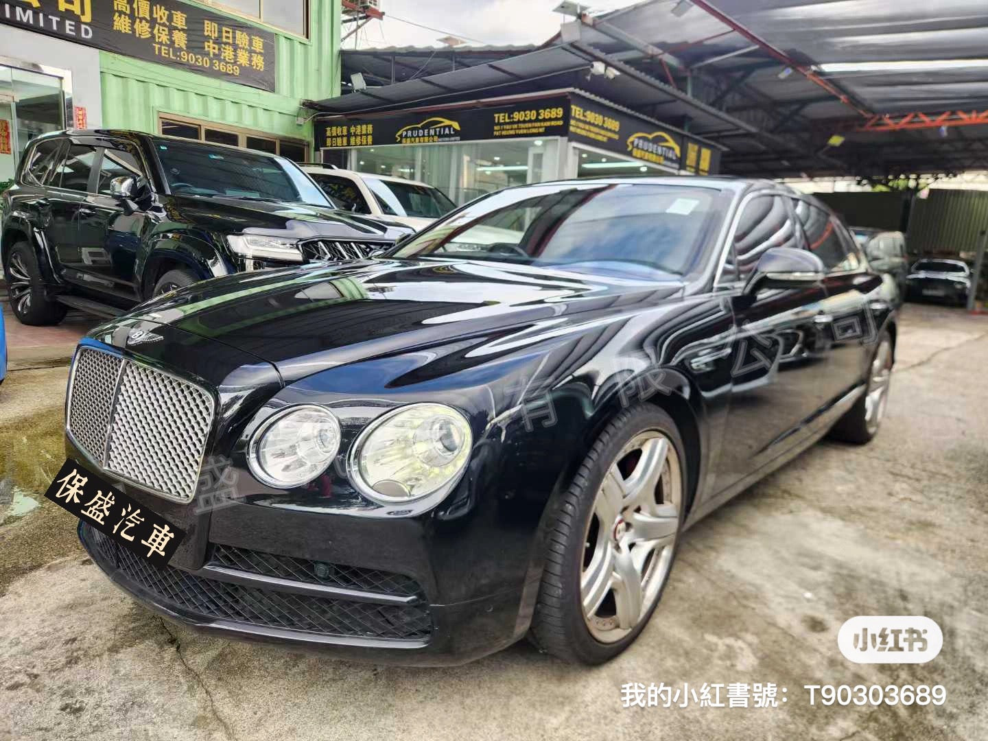 FLYING SPUR V8S (Y'2015 O'0 KM'30,000 BLACK AT)