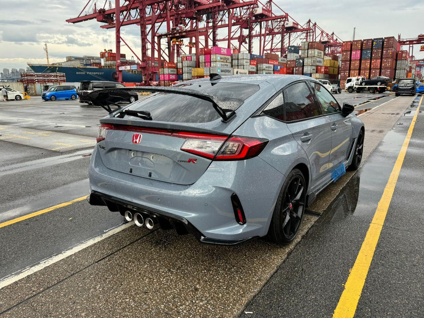 CIVIC TYPE R FL5 (Y'2024 O'0 KM'100 GREY MT)