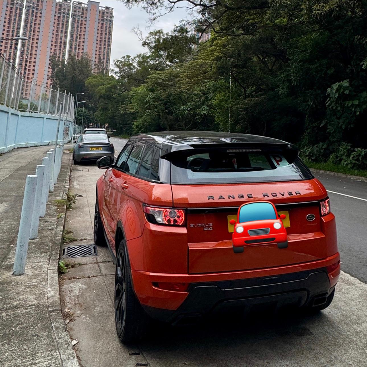 EVOQUE DYNAMIC 5DR (Y'2015 O'2 KM'83,000 ORANGE AT)