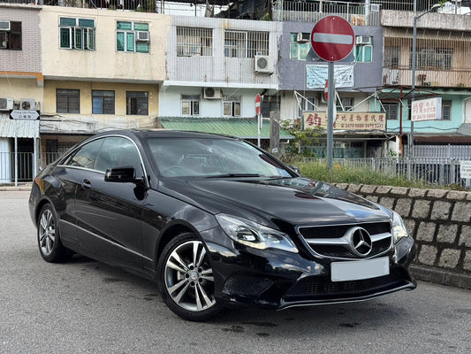 E200 COUPE (Y'2014 O'2 BLACK AT)