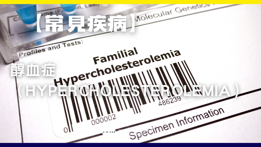 【常見疾病】高膽固醇血症（Hypercholesterolemia）