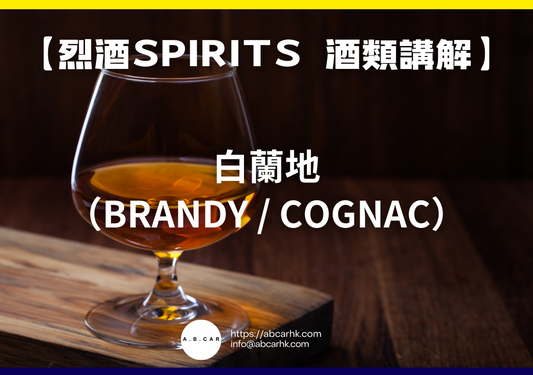 【烈酒Spirits 酒類講解】白蘭地（Brandy / Cognac）｜編：Mark Ma