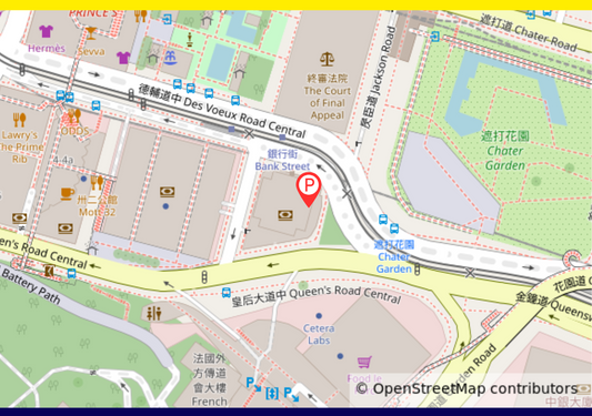 【中西區】中國銀行大廈停車場