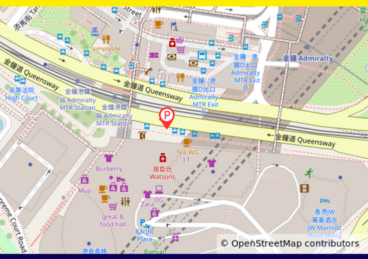 【中西區】金鐘太古廣場停車場