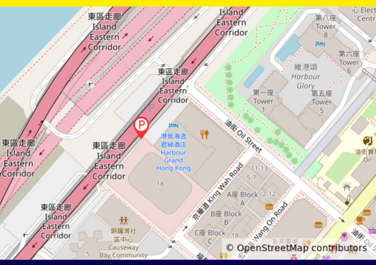 【東區】港島海逸君綽酒店停車場