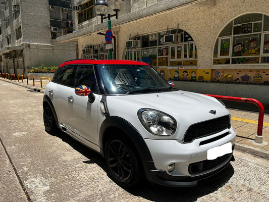 MINI COOPER COUNTRYMAN S (Y'2013 O'2 KM'99,000 C'WHITE,RED AT) #1886 PRIVATE