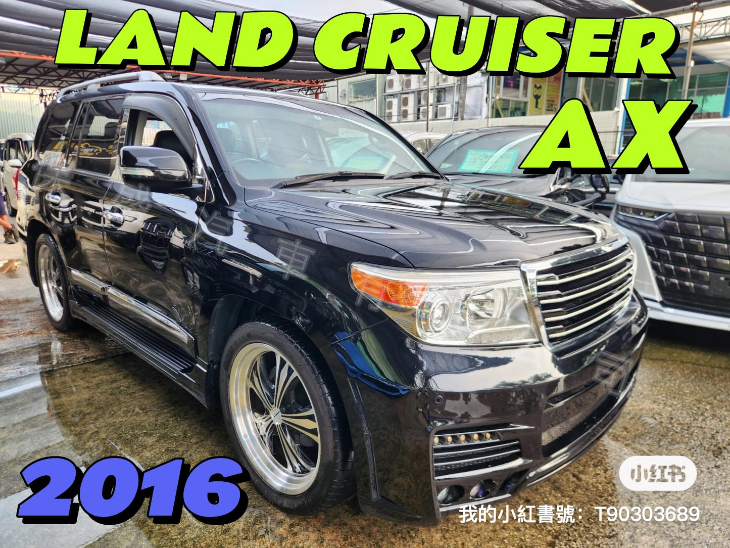 LAND CRUISER AX (Y'2016 O'0 KM'110,000 BLACK AT)