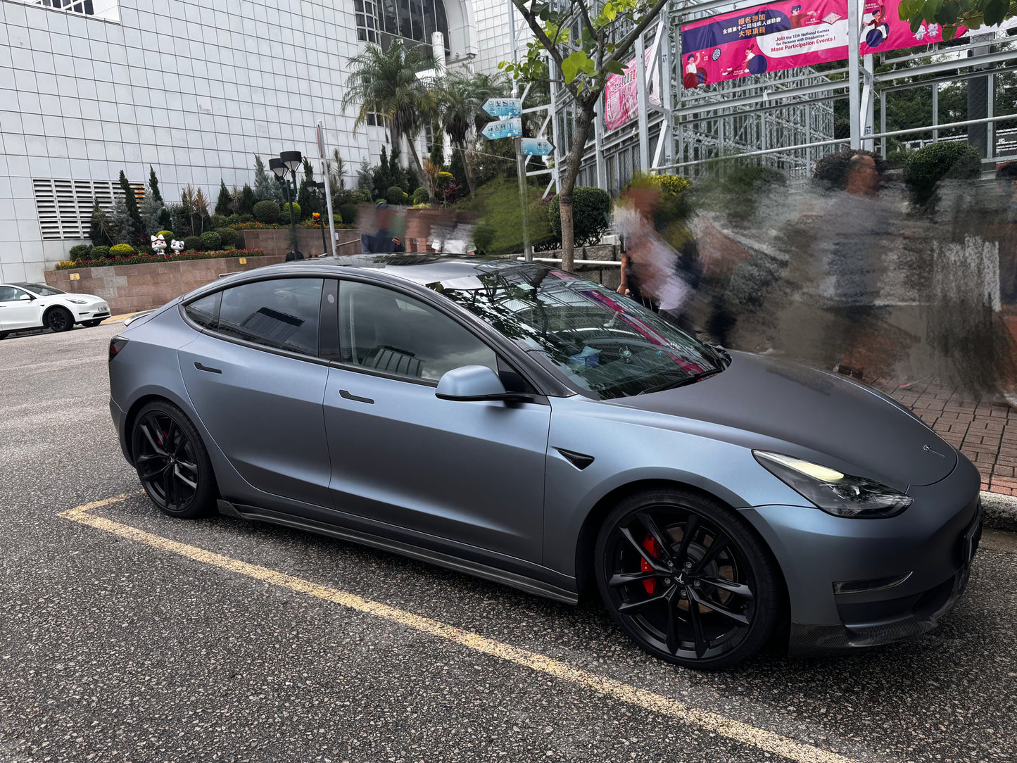 MODEL 3 LONG RANGE (Y'2021 O'2 KM'46,000 C'GRAY,BLUE) #9093 PRIVATE