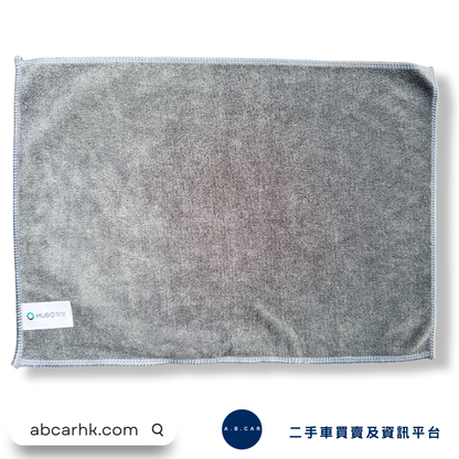 MUBO Super Absorbent Soft Car Wash Towel (Blue Front, Gray Back) 31x41cm x 5 Pack [Parallel Import]