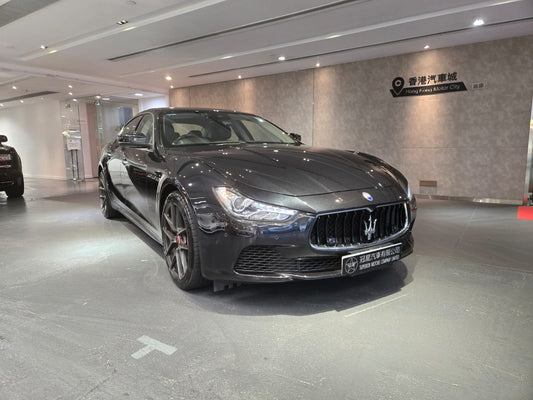 GHIBLI FACELIFT (Y'2017 O'0 KM'30,000 BLACK AT)