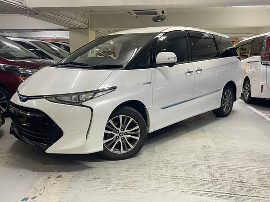 ESTIMA HYBRID AERAS (Y'2017 WHITE AT)